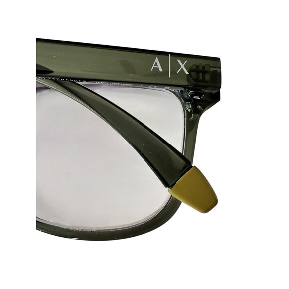 Armani Exchange Green Clear Eyeglasses Man Frames AX 3101U Full Rim - Picture 2 of 8